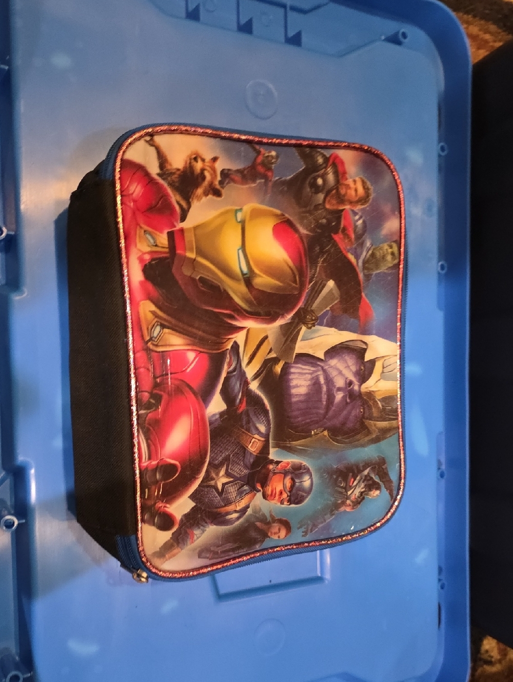 Marvel Avengers Graphic Insulated Lunch Box